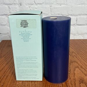 PARTYLITE Strawberry Rhubarb 2  Pillar Candles Retired Size 3” x 7” see details